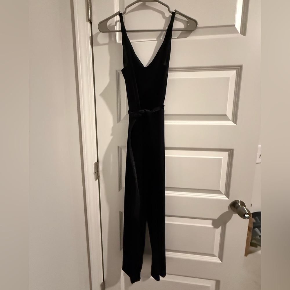 Velvet jumpsuit
